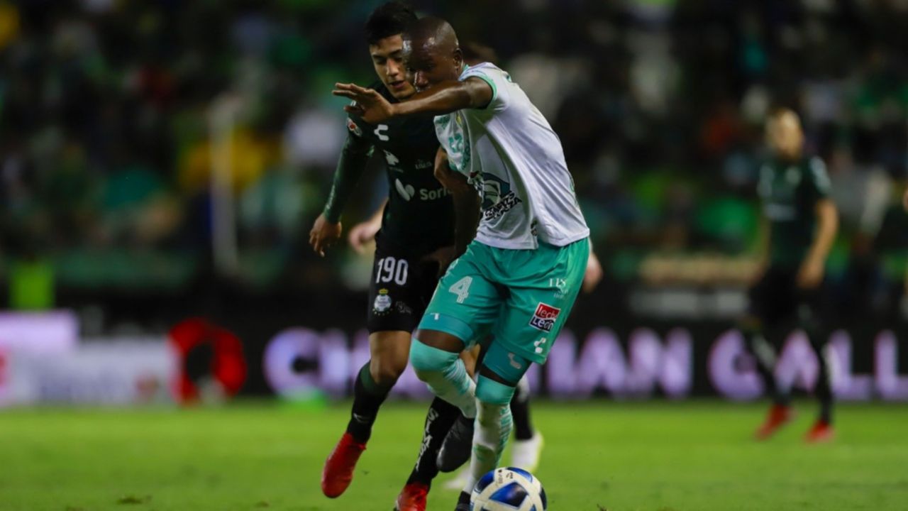 León y Santos Laguna empatan a uno en el Estadio León El10