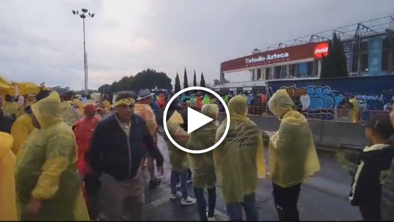 Clásico Nacional Afición ABARROTA el Estadio Azteca para el América vs