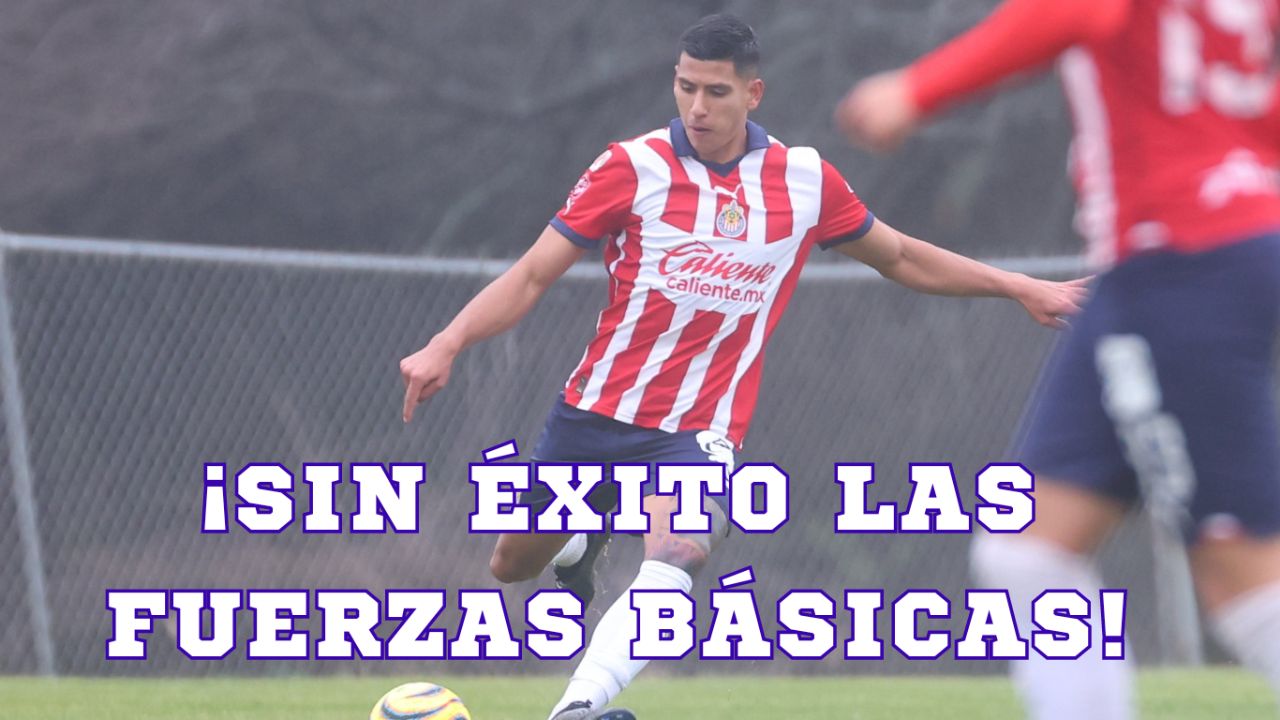 Fuerzas Básicas de Chivas NO PUEDEN con sus PARTIDOS vs Tigres en Sub