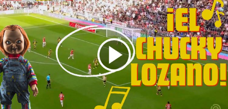 Video: Gol de Chucky Lozano que ACERCA al PSV a ser CAMPEÓN de la Eredivisie