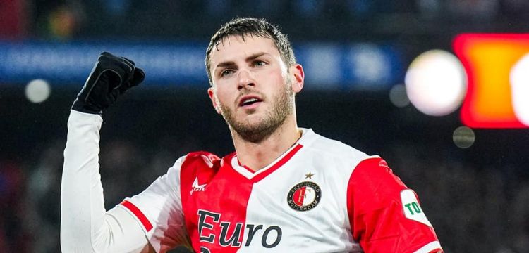 La ASISTENCIA de Santiago Giménez para su SEGUNDO CAMPEONATO con el Feyenoord
