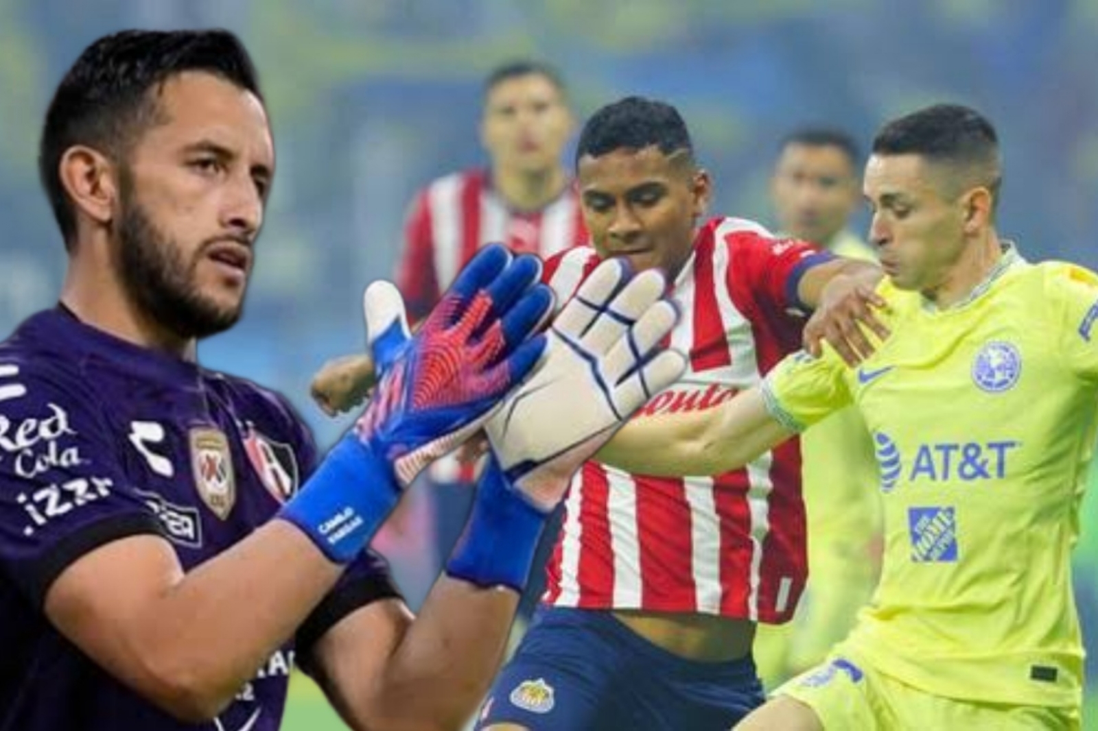 Alejandro Zendejas juega ante Cruz Azul con máscara protectora