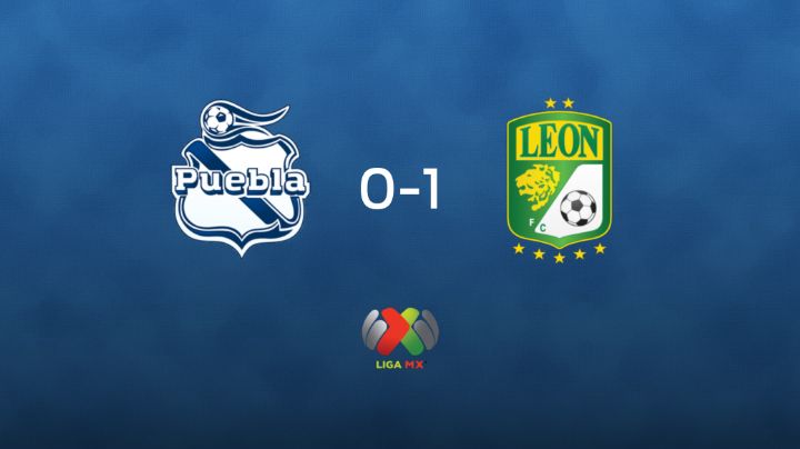  León se lleva tres puntos tras ganar 1-0 a Puebla