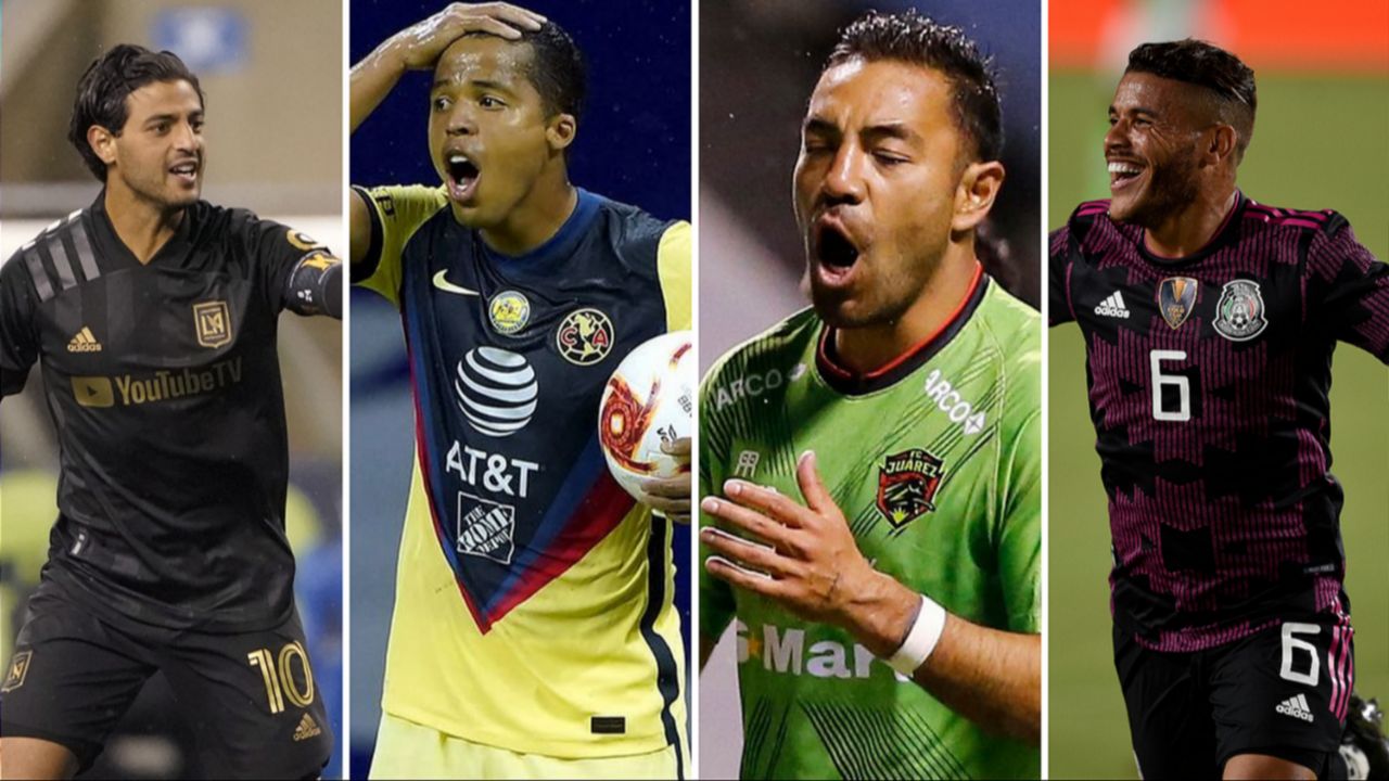 Carlos Vela, Marco Fabián, Jonathan Y Giovani Dos Santos, Jugadores ...