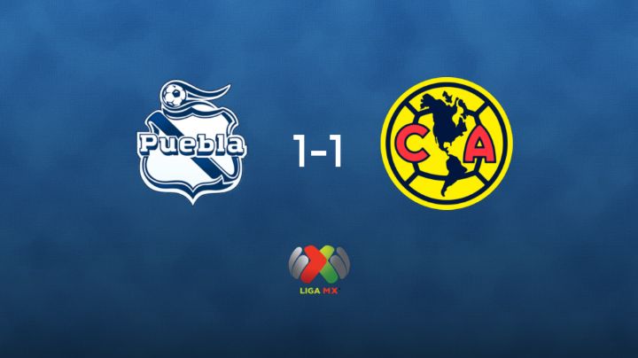  América logra un empate frente a Puebla (1-1)