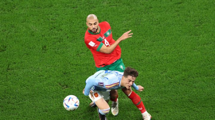 Sofyan Amrabat, estrella de Marruecos, causa polémica mundial por burlarse de España