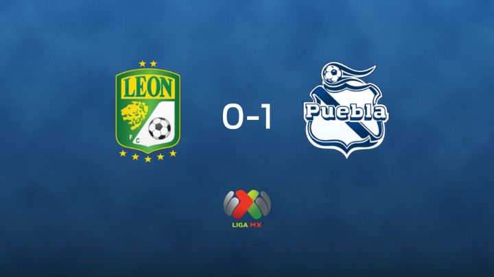  Puebla vence 1-0 a León 