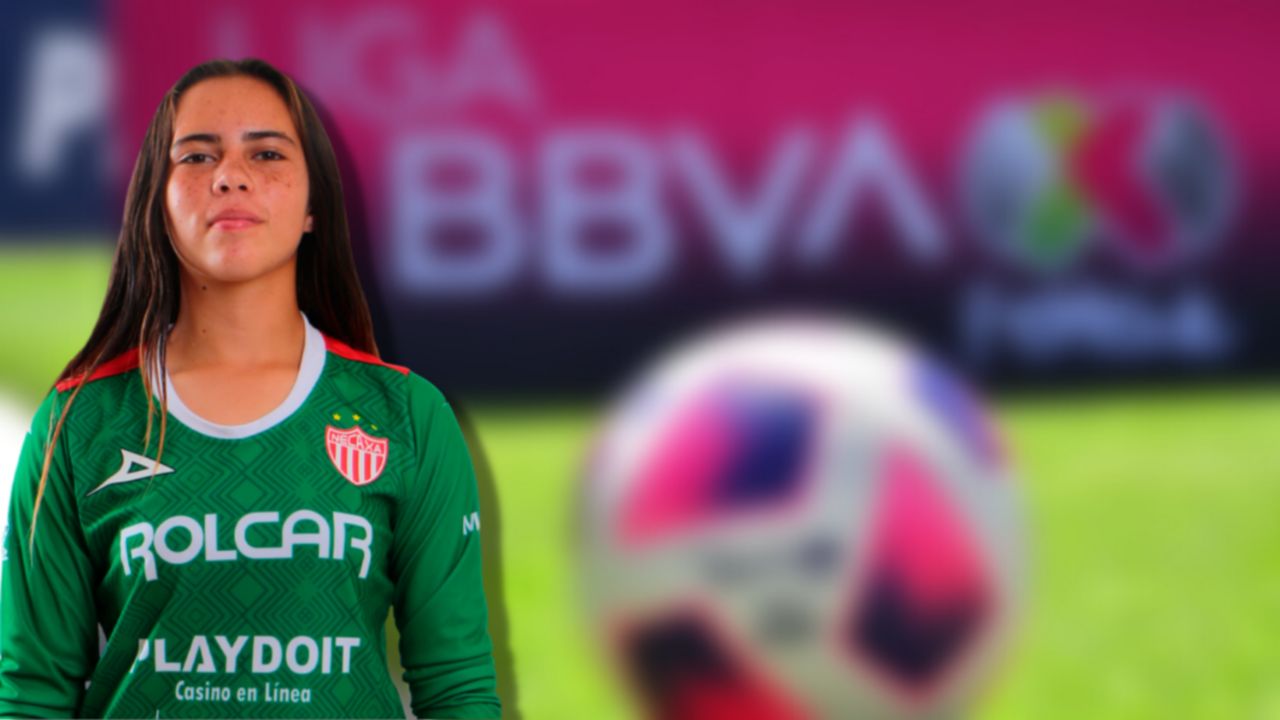 Valeria Martínez, la portera más joven de la Liga MX Femenil con 16 ...