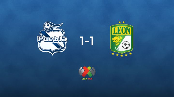  Puebla y León se reparten los puntos tras su empate a uno