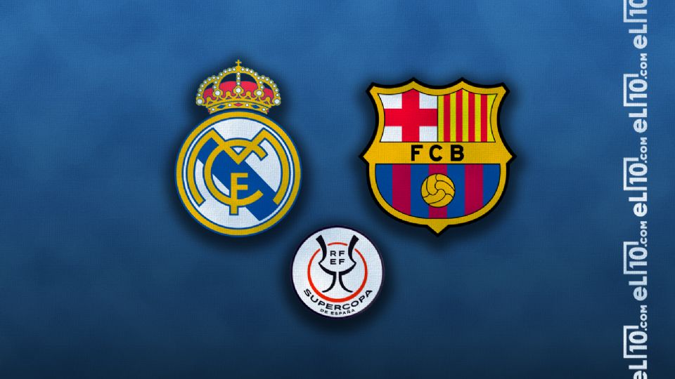 Barcelona vs Real Madrid Supercopa de España ¿Cuándo, a qué hora y