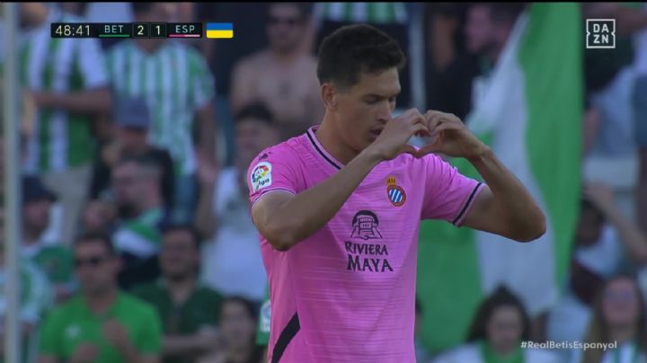 VIDEO | Golazo de chilena de César Montes con el Espanyol ante Real Betis