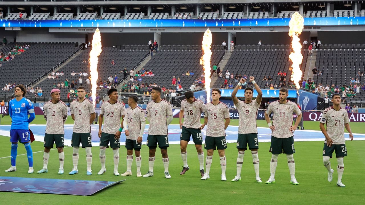 La ALINEACIÓN CONFIRMADA de la Selección Mexicana para su debut en Copa