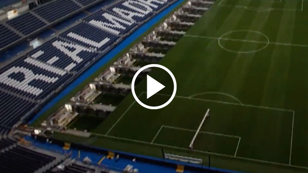 El Real Madrid presume de estadio: así es el césped retráctil del Santiago  Bernabéu, Deportes
