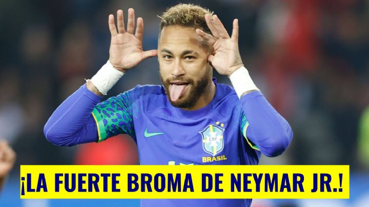 Video: Neymar le poncha las llantas del auto A UN COMPAÑERO en venganza por una broma