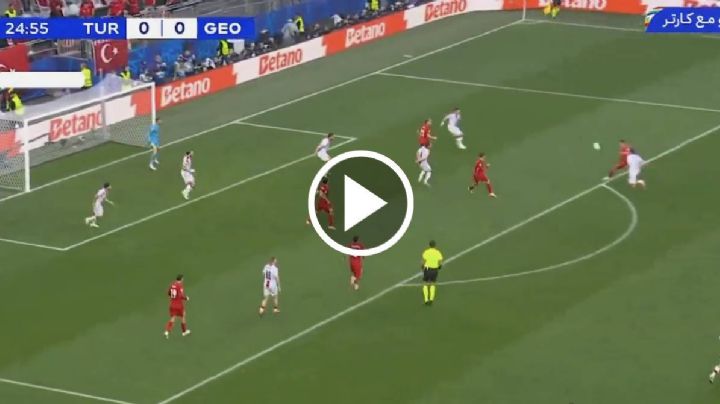 Video: Volea de fuera del área y al ángulo, ¡Turquía hace EL GOL DE LA EUROCOPA!