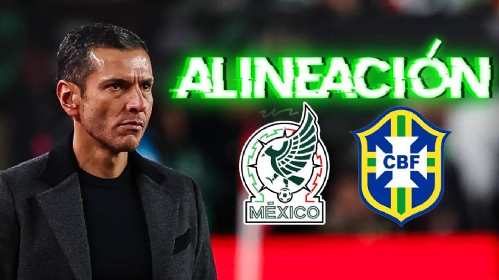 La ALINEACIÓN confirmada de la Selección Mexicana vs Brasil: Los 11 titulares de Jaime Lozano