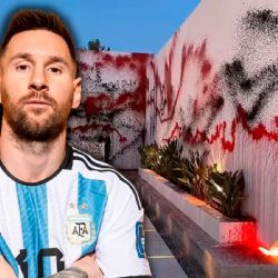 Activistas ATACAN la casa de Lionel Messi como PROTESTA