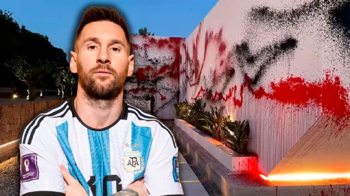 Activistas ATACAN la casa de Lionel Messi como PROTESTA